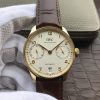 IWC ZF Portuguese IW500101 YG White Dial Leather Strap A52010