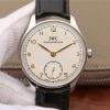 IWC ZF Portuguese IW545408 White Dial Leather Strap A6498