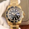 Rolex Submariner 116613 LN YG Wrapped Black Dial YG Wrapped Bracelet Eta2836