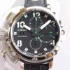 U-Boat U-51 Chimera Watch Limited Edition Black Dial White Hands Black Leather Strap A7750